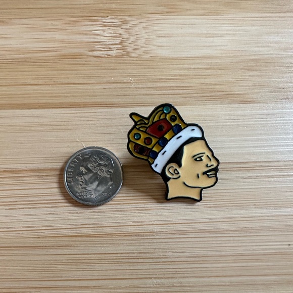 2/$20 • Freddie Mercury Queen Pin - Picture 3 of 4